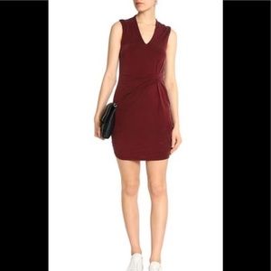 Annella Gathered Jersey Mini Dress